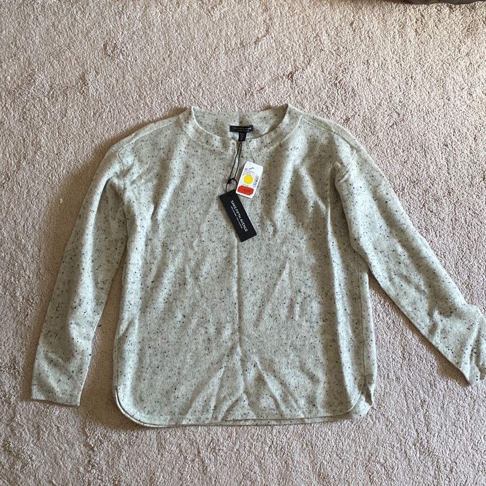 NEW Saks Fifth Ave Cashmere Sweater